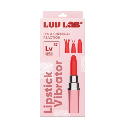 Luv Lab Lipstick Vibrator With Replaceable Silicone Attachments Light Pink Box 7108f7f3 b79f 4051 896b 7fa4897db2fb